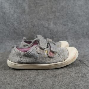 Cat & Jack Shoes Kids Toddler 11 Casual Sneakers Two Strap Fabric Easy On Girls